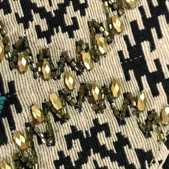 ☀️Beaded clutch with crossbody chain - Picture 3 of 12